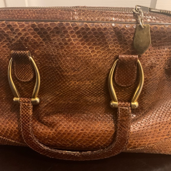 Vintage Snakeskin Tote Bag by Supreme - Picture 7 of 9